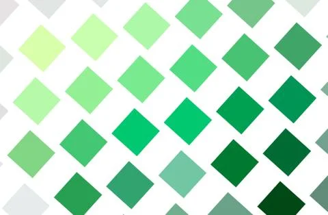 Green squares abstract vector background. Simple pattern. Stock Illustration