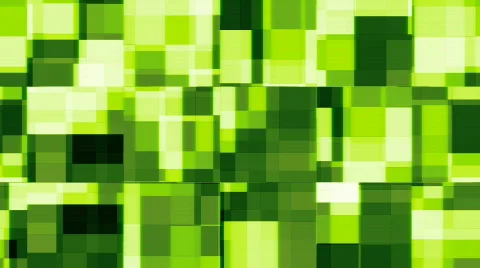 Green Squares Dancing Stock Footage 623070