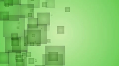 Green Squares. 스톡 동영상 58448930