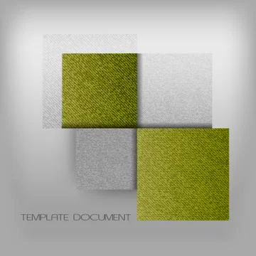 Green squares Stock Illustration