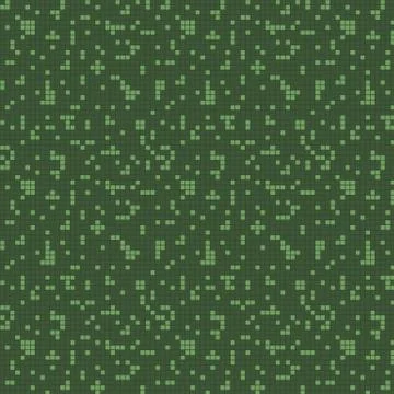 Green squares Illustrazione stock