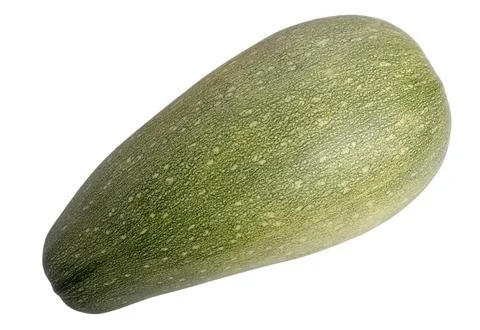 Green squash, isolated Foto stock