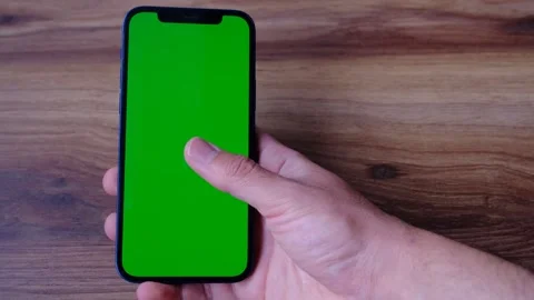 Green sreen phone Vídeo Stock 266664303