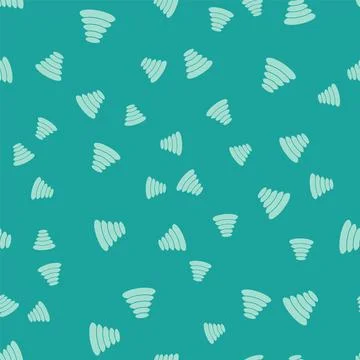 Green Stack hot stones icon isolated seamless pattern on green background. Spa Illustrazione stock