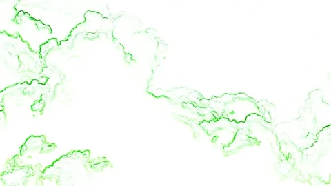 Green Stains on a White Background 库存影片 139729818