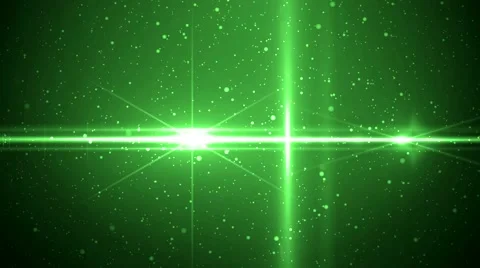 Green star animation. Video stock 52098354