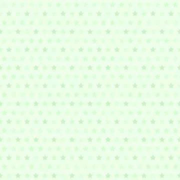 Green star pattern. Seamless vector Illustrazione stock