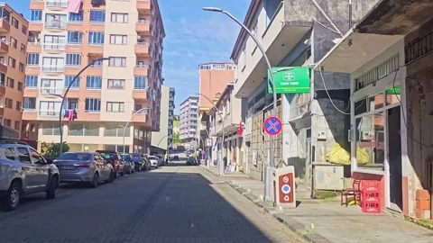 A green statue a man. Stock Footage 282974466