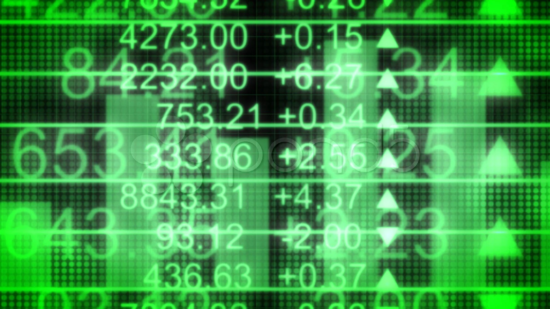 Green Stock Market Background (loop) | Stock Video | Pond5