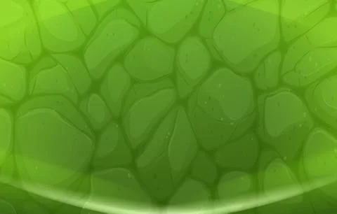 A green stonewall Illustrazione stock