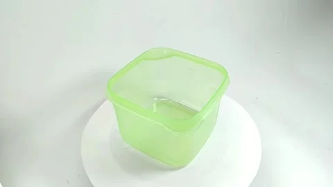 Green storage box 2 Stock Footage 328491789
