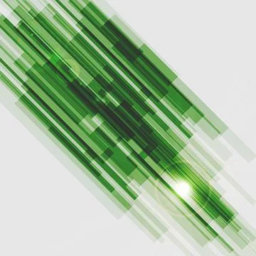 Green straight lines abstract background Stock Illustration