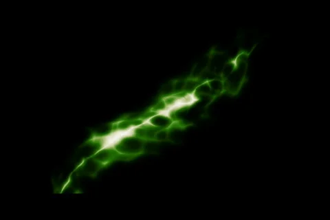 Green streaming smoke Stock Footage 562522