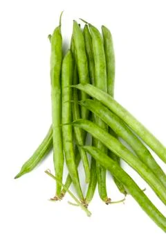 Green string beans Stock Photos