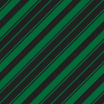 Green Stripe seamless pattern background in diagonal style Stock Illustration