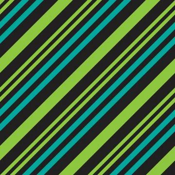 Green Stripe seamless pattern background in diagonal style Stock Illustration