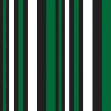 Green Stripe seamless pattern background in vertical style Stock Illustration