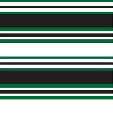 Green Stripe seamless pattern background in horizontal style Illustrazione stock