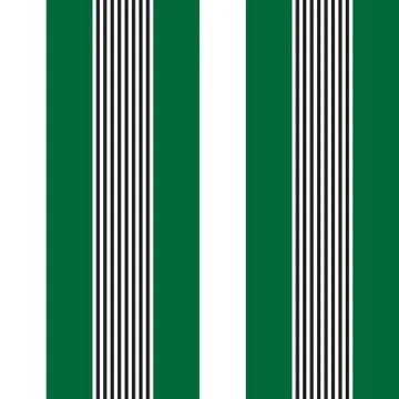 Green Stripe seamless pattern background in vertical style Illustrazione stock