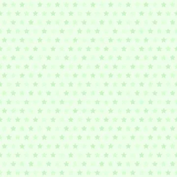 Green striped star pattern. Seamless vector background Illustrazione stock