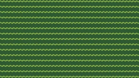 Green Striped Wavy Lines Pattern Animation Stock Footage 314475682