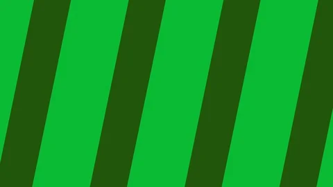 Green Stripes Animation 2d background seamless loop motion graphic Stock Footage 105324548