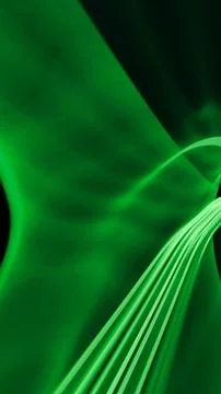 Green stripes on a black background. background Stock Illustration