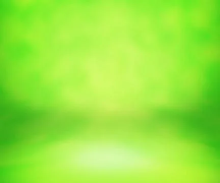 Green studio backdrop with floor Stock Illustration