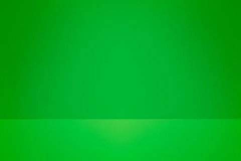 Green studio space Stock-Fotos