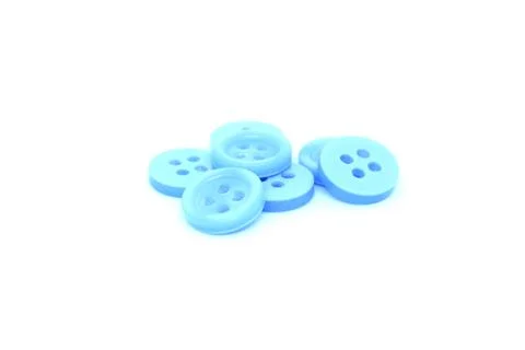 Green Studs on isolated white background Stock Photos