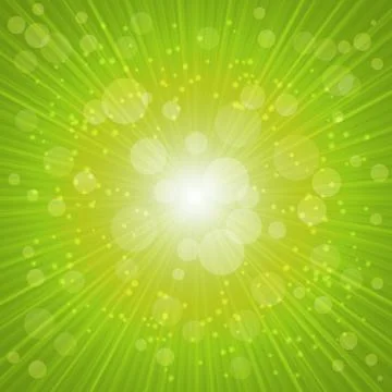 Green Summer Background. Vector Illustration イラスト素材