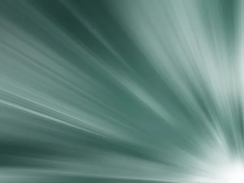 Green Sun Rays Background Stock Illustration