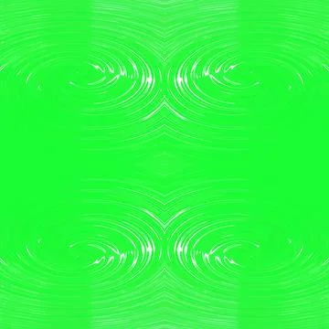 Green surface with white highlights and circles on the water.  Stock Illustration