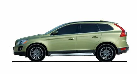 Green suv Fotos Stock