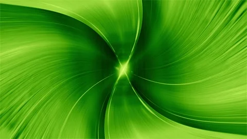 Green Swirl Abstract Background Loop Slow with Light Traces Stock Footage 250097002
