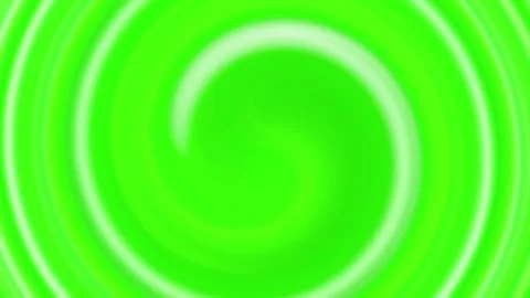 Green swirl animation with fluid circular motion and abstract curves, perfect fo Vídeos de archivo 333946344