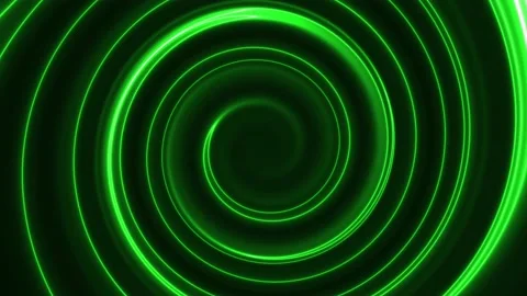 Green swirl light effect Stock Footage 220885779