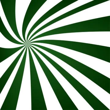 Green swirling ray pattern design 스톡 일러스트