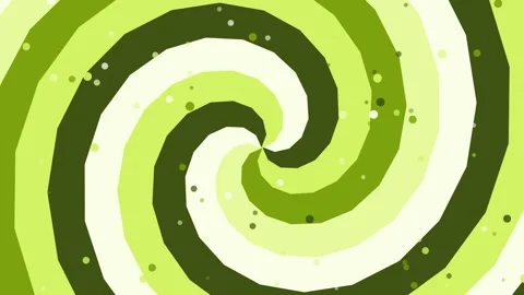 Green Swirling Spiral Pattern Background Animation. Stock Footage 328505448