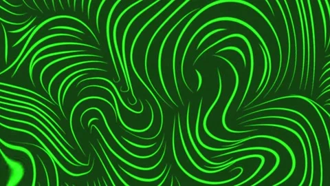 Green Swirls Seamless Looping Background Stock Footage 156204833