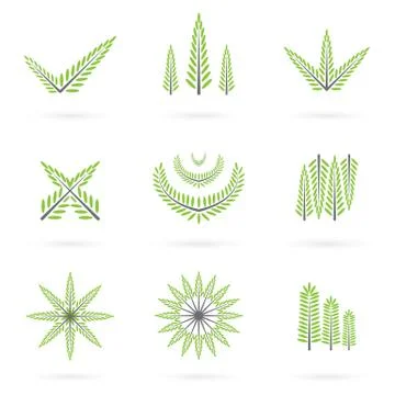 Green symbol design Stock Illustration