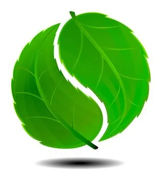 Green Symbol Illustrazione stock