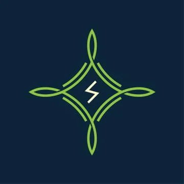 Green symbol Stock Illustration