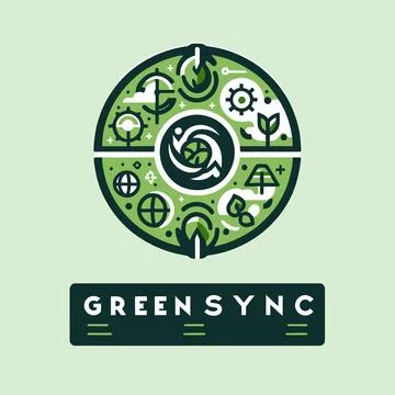 GREEN SYNC Stock Illustration