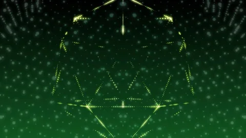 Green System Form Light Stock-Footage 106949465