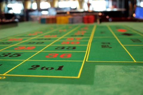 Green table Stock Photos