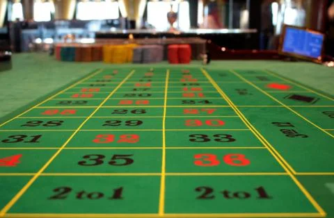 Green table Stock Photos