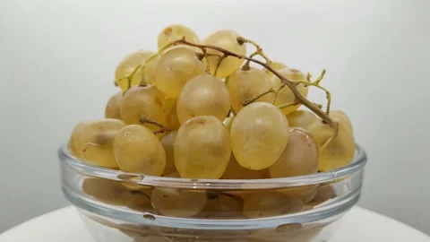 Green Taifi grapes Stock Footage 166809624