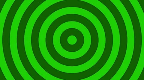 Green Target Ring Background Stock Footage
