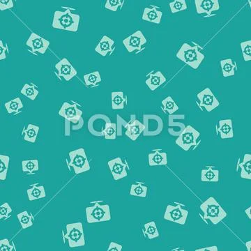 Sporty Icons Seamless Pattern